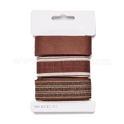 Ruban polyester 9 yards 3 styles&nbsp;SRIB-A014-J01