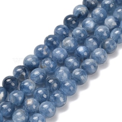 Chapelets de perles en cyanite naturelle&nbsp;G-C259-B01-6mm-01