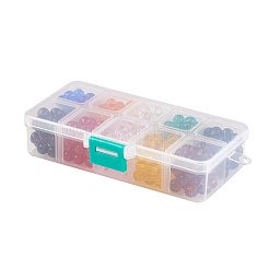 Perle di vetro trasparente 10 colori&nbsp;GLAA-JP0002-07-8mm