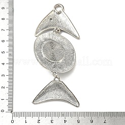Tibetischen Stil Legierung große Anhänger&nbsp;FIND-D037-04AS