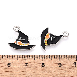 Pendentifs en émail en alliage thème halloween&nbsp;ENAM-T022-54P-01