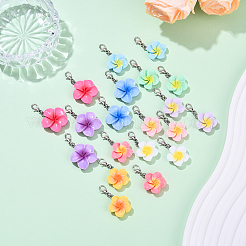 Decorazioni pendenti in resina stile 20 pz 10&nbsp;HJEW-YW00120