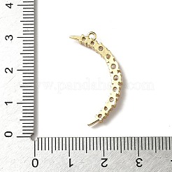 Ottone micro spianare pendenti zirconi&nbsp;KK-I276-36G
