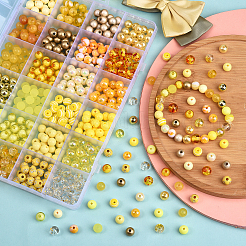 Kit per la creazione di braccialetti della serie gialla fai da te&nbsp;DIY-CJ0001-82