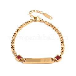 Gliederarmbänder aus 304 Edelstahl&nbsp;BJEW-A146-03G