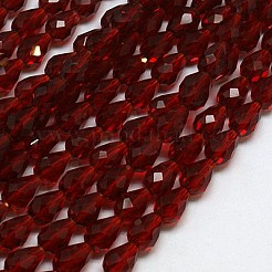 Chapelets de perles en verre&nbsp;EGLA-E010-10x15mm-06