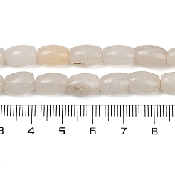 Natürliche weiße Jade perlen Stränge&nbsp;G-F591-19