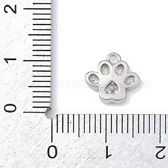 Ciondoli in ottone zirconi chiari micro pavé&nbsp;KK-G545-05P