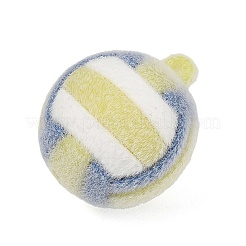 Silikonanhänger mit Sportmotiven aus beflocktem Material&nbsp;SIL-C012-02A-04