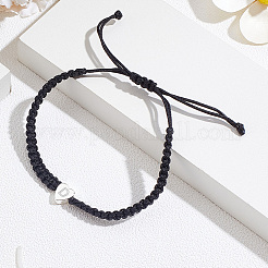 1 pz braccialetti intrecciati in cordino di nylon regolabile per donna uomo&nbsp;BJEW-LP0001-34D-P