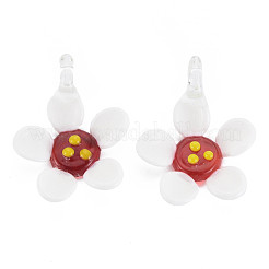 Manuelle Bunte Malerei Anhänger & Charms&nbsp;LAMP-T007-023