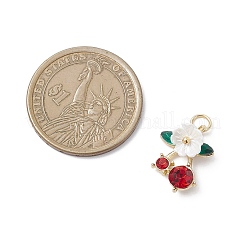 Legierung rhinestone-anhänger&nbsp;PALLOY-JF04428