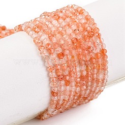 Natürliche sunstone Perlen Stränge&nbsp;G-F770-C01-01