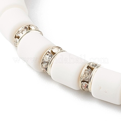 Ensembles de bracelets extensibles en perles d'argile polymère faites à la main&nbsp;BJEW-JB06435