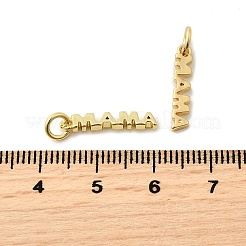 Muttertags-Messinganhänger&nbsp;KK-G399-25