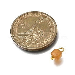 Natürlicher bunter Turmalin facettierter Tischschliff-Würfel-Charm&nbsp;X-PALLOY-JF04367-01