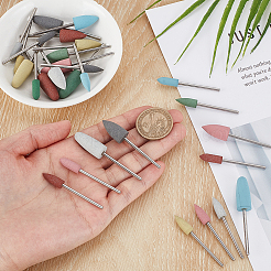 28 multifunktionale Polierbits aus Silikon und Legierung&nbsp;TOOL-WH0052-65