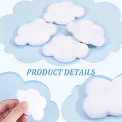 Wolken Wollfilz Ornament Accessoires&nbsp;DIY-WH0308-588B