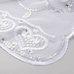 Abnehmbarer Schal aus Polyester-Pailletten&nbsp;AJEW-WH20072-20A-02