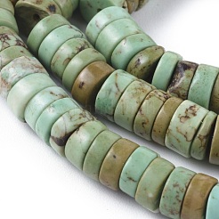 Chapelets de perles en howlite naturelle&nbsp;X-TURQ-L030-04B-02