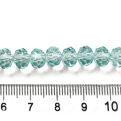 Perles de verre de peinture de cuisson transparente&nbsp;X1-DGLA-A034-T8mm-D01