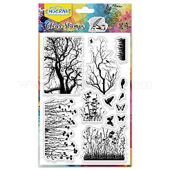 Timbri trasparenti in plastica pvc&nbsp;DIY-WH0618-0240