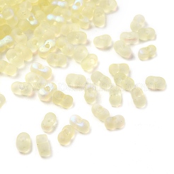 Glas mattierte Saatperlen-Perlen&nbsp;SEED-NH0002-01F
