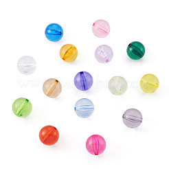 90 pz 15 colori perline acriliche trasparenti&nbsp;MACR-TA0001-21