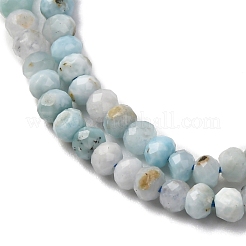 Abalorios naturales larimar hebras&nbsp;G-F803-B01-01