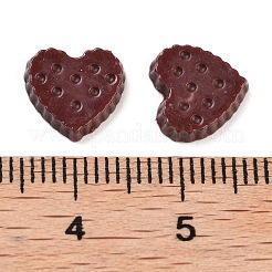 Cabochon decodificati in resina luminosa con decodificazione di cioccolato&nbsp;RESI-K036-28B-02