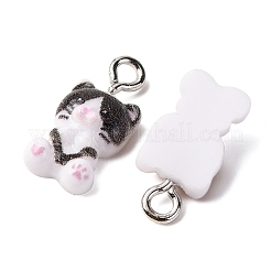 Pendentifs en résine opaque&nbsp;RESI-P045-05P-M