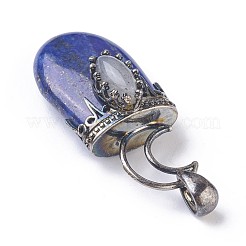 Natürliche Lapislazuli Anhänger&nbsp;G-F639-09D