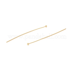 Alfileres de cabeza de bola de latón&nbsp;KK-WH0058-02D-G01