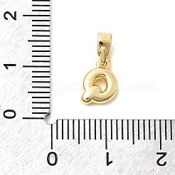 Buchstabenanhänger aus Messing&nbsp;KK-G554-22G-Q