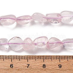Natürlichen Rosenquarz Perlen Stränge&nbsp;G-G288-A01-01