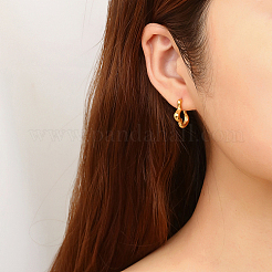 Boucles d'oreilles à tige en acier inoxydable 304&nbsp;NX6000-02
