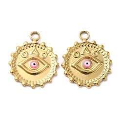 304 Edelstahl-Emaille-Anhänger&nbsp;STAS-D011-05G