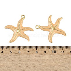 304 Edelstahl-Emaille-Anhänger&nbsp;STAS-L290-12G