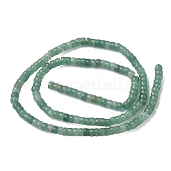 Natürliche grüne Aventurin heishi Perlenstränge&nbsp;LS-G-A299-A01-01