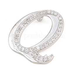 Messing micro pave klare zirkonia anhänger&nbsp;CU-CBA8481-01P-Q