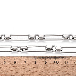 Ovale Gliederketten aus Messing&nbsp;CHC-T018-38P