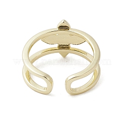 Bagues réglables en laiton&nbsp;RJEW-K257-65G