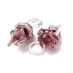 Manuelle Bunte Malerei Anhänger & Charms&nbsp;LAMP-K039-31D