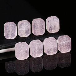 Perles de quartz rose naturel&nbsp;PW-WG9BCD1-01