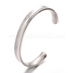 Bracelets manchettes en acier inoxydable 304 résistant au ternissement&nbsp;LS-BJEW-G478-P