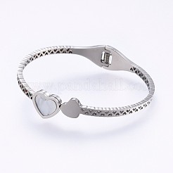 Bracelets en acier inoxydable 304&nbsp;BJEW-P223-13P