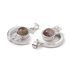 Natürliche lodolite Quarz Anhänger&nbsp;KK-A173-18P-01