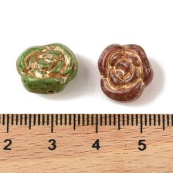 Perles de verre de peinture de cuisson&nbsp;DGLA-G004-01O