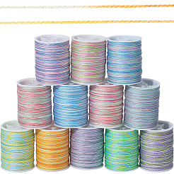 12 Rolle Polyester-Nähgarn&nbsp;OCOR-WH20074-03A