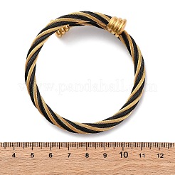 Bracelets joncs torques en acier inoxydable 304 pour femmes&nbsp;BJEW-P310-24MC02